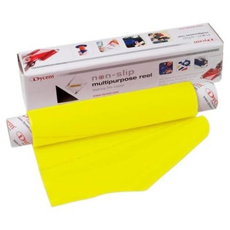 Fabrication Enterprises Fabrication Enterprises 50-1506Y 16 in. x 6.5 ft. Dycem Non-Slip Material Roll; Yellow 50-1506Y
